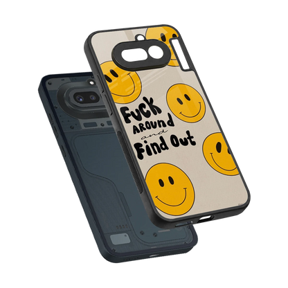 Find Out sleek nothing phone 4a cover with tempered glass back and TPU edges