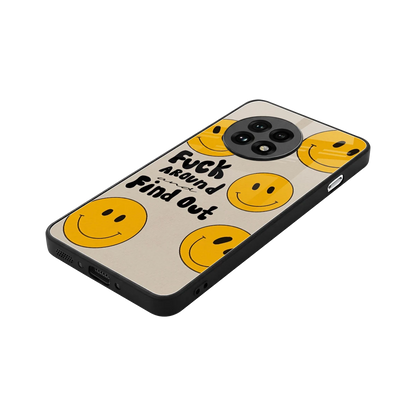 Find Out stylish phone case for oneplus 13r | glossy glass and slim fit