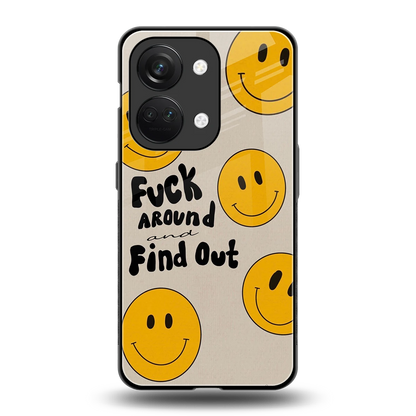 Find Out back phone cover | glass case for oneplus nord 3