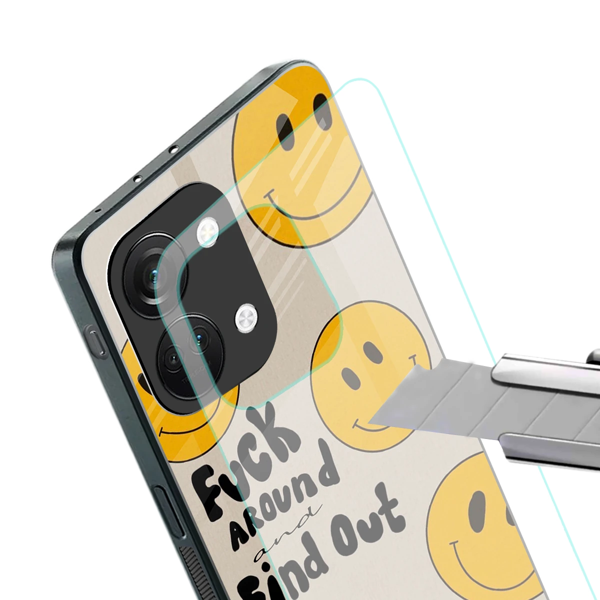 Find Out stylish phone case for oneplus nord 3 | glossy glass and slim fit