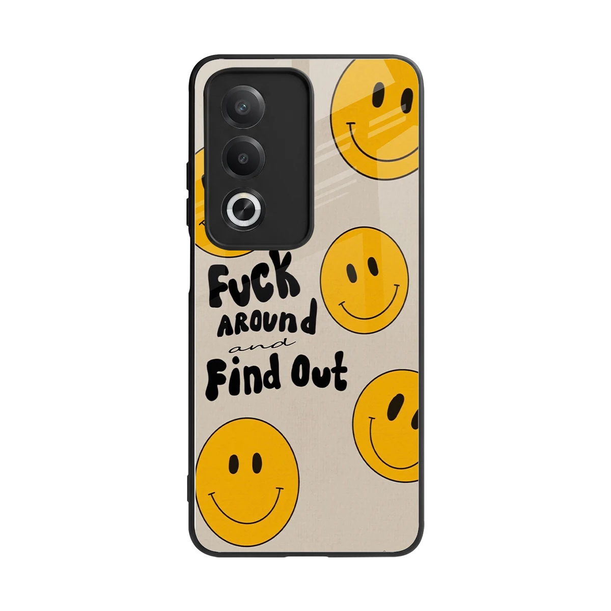 Find Out back phone cover | glass case for oppo a3 pro