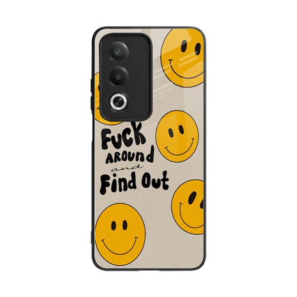 Find Out back phone cover | glass case for oppo a3 pro