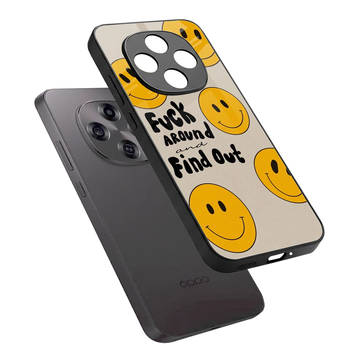 Find Out sleek oppo f31 pro 5g cover with tempered glass back and TPU edges