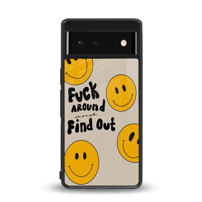 Find Out back phone cover | glass case for google pixel 6a