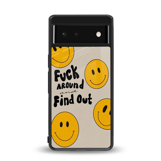 Find Out back phone cover | glass case for google pixel 6a