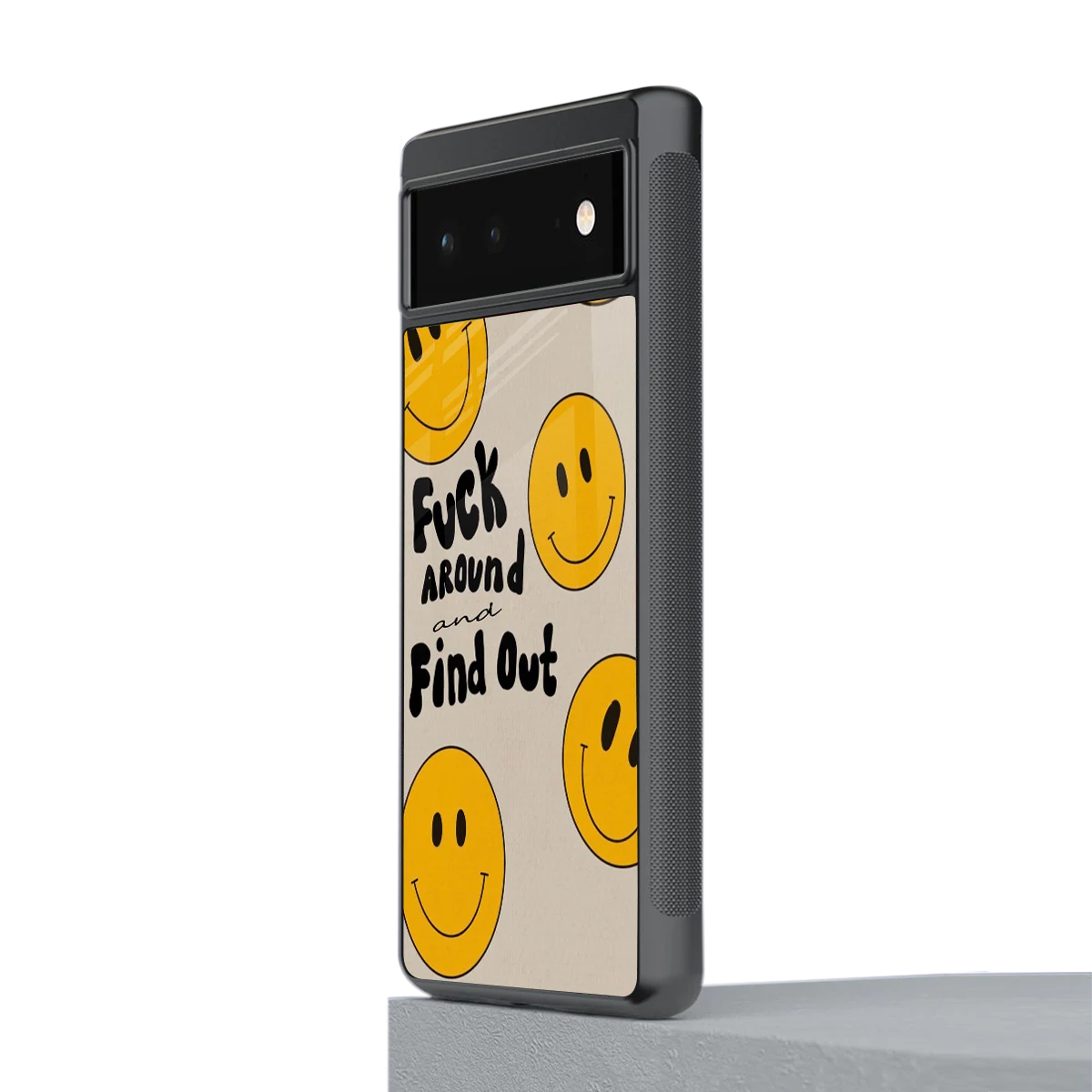 Find Out stylish phone case for google pixel 6a | glossy glass and slim fit