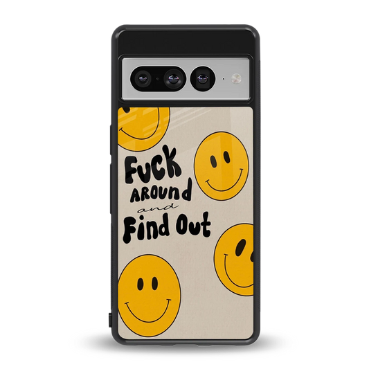 Find Out back phone cover | glass case for google pixel 7 pro