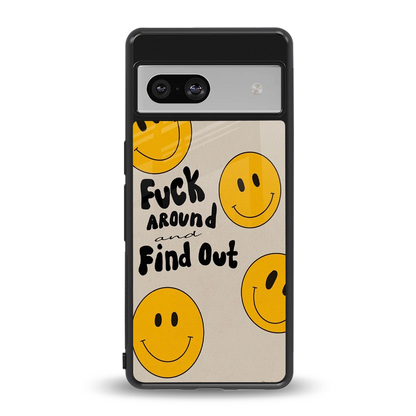 Find Out back phone cover | glass case for google pixel 7a