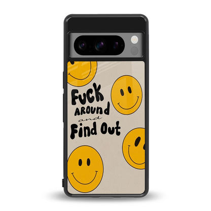 Find Out back phone cover | glass case for google pixel 8 pro