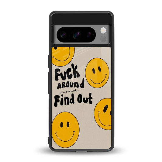 Find Out back phone cover | glass case for google pixel 8 pro