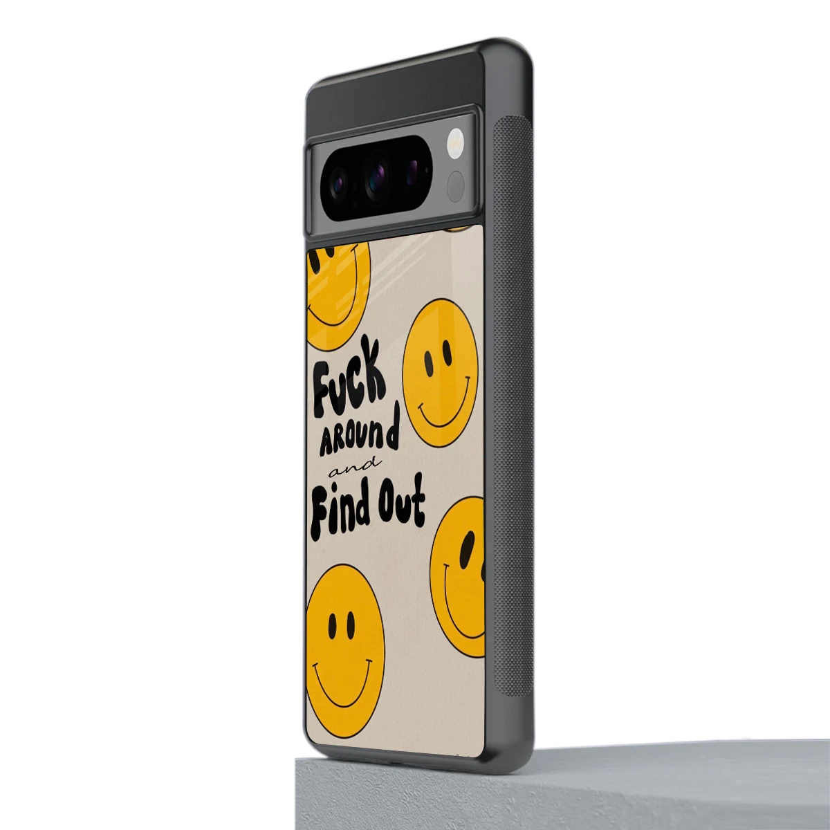 Find Out stylish phone case for google pixel 8 pro | glossy glass and slim fit