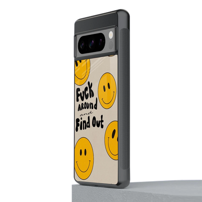 Find Out stylish phone case for google pixel 8 pro | glossy glass and slim fit