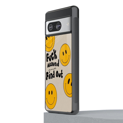 Find Out stylish phone case for google pixel 8 | glossy glass and slim fit