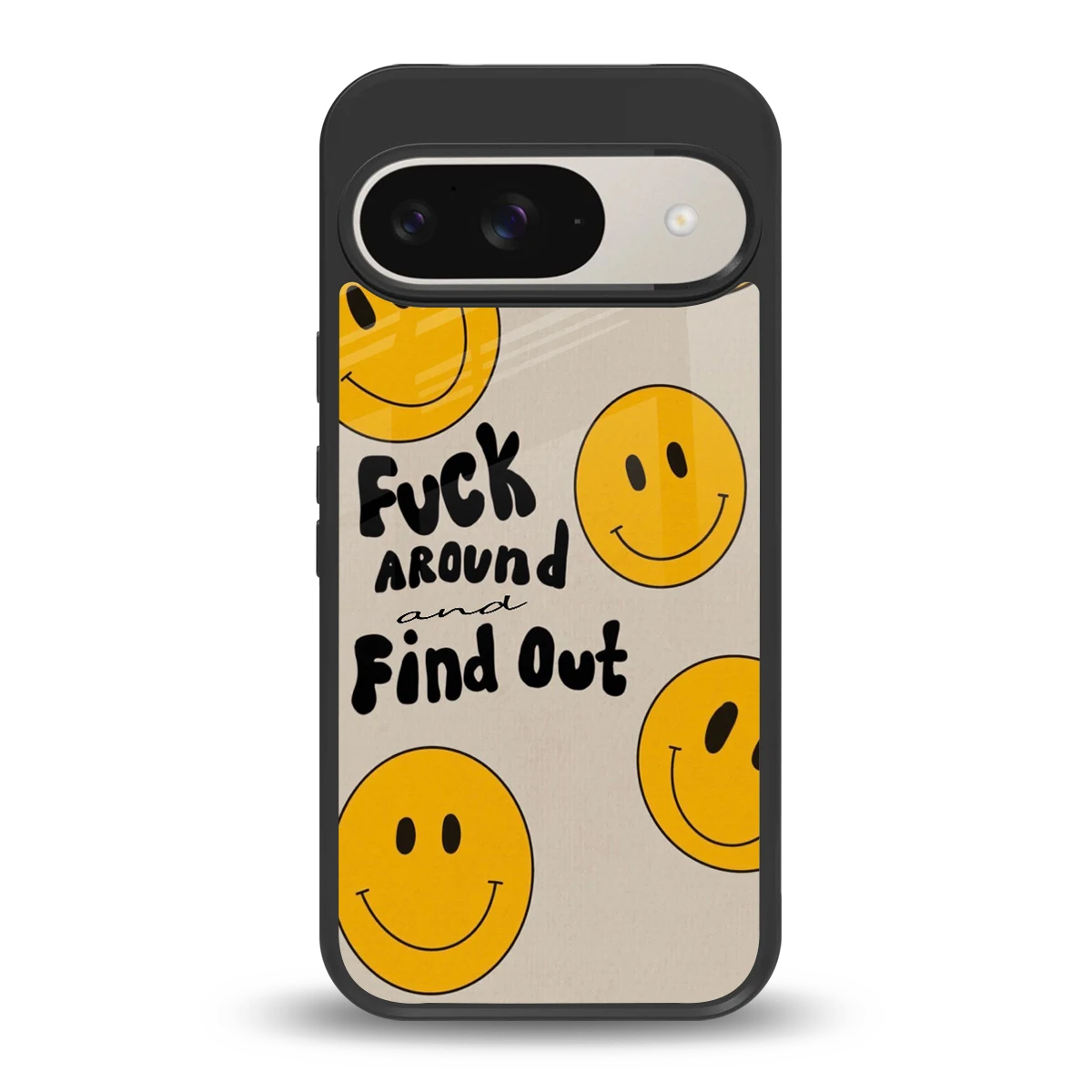 Find Out back phone cover | glass case for google pixel 9