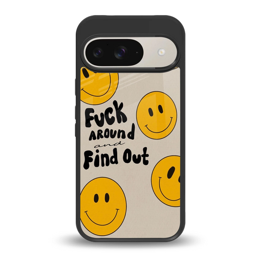 Find Out back phone cover | glass case for google pixel 9