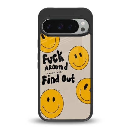 Find Out back phone cover | glass case for google pixel 9 pro