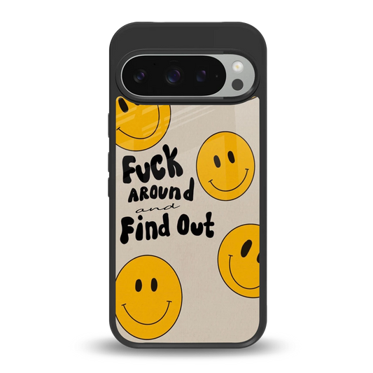 Find Out back phone cover | glass case for google pixel 9 pro