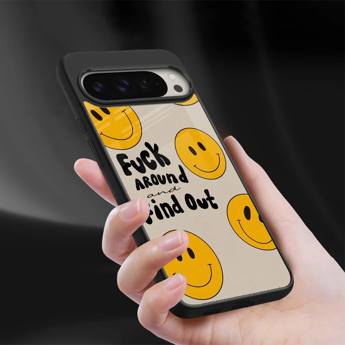 Find Out sleek google pixel 9 pro cover with tempered glass back and TPU edges