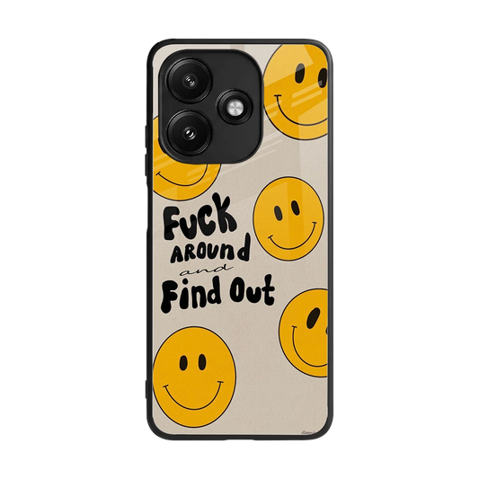 Find Out back phone cover | glass case for redmi 12 5g