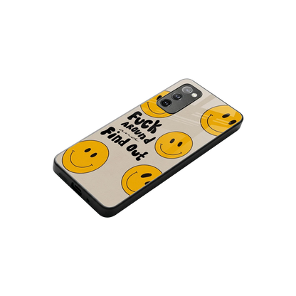 Find Out stylish phone case for samsung galaxy s20 fe | glossy glass and slim fit