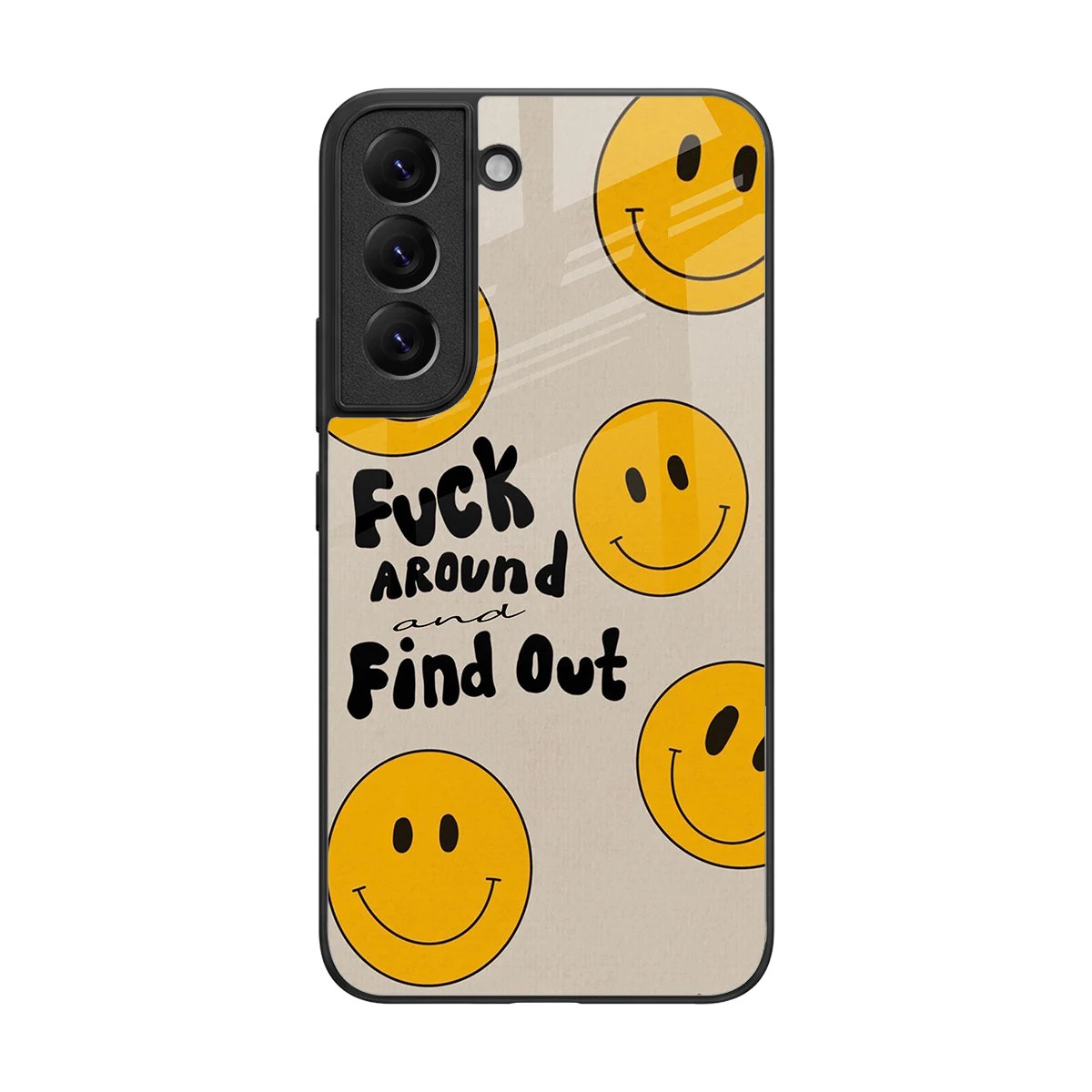 Find Out back phone cover | glass case for samsung galaxy s22