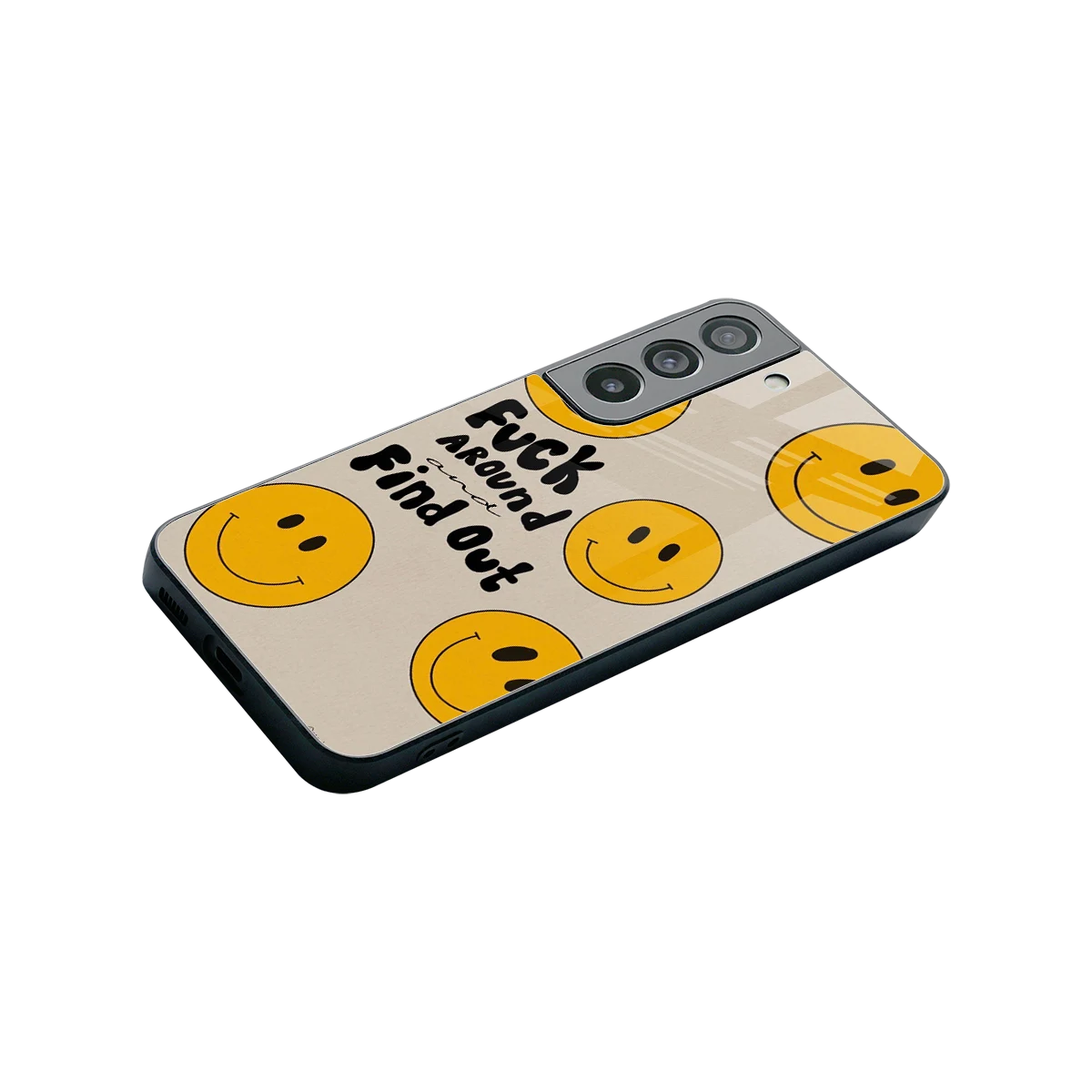 Find Out stylish phone case for samsung galaxy s22 | glossy glass and slim fit