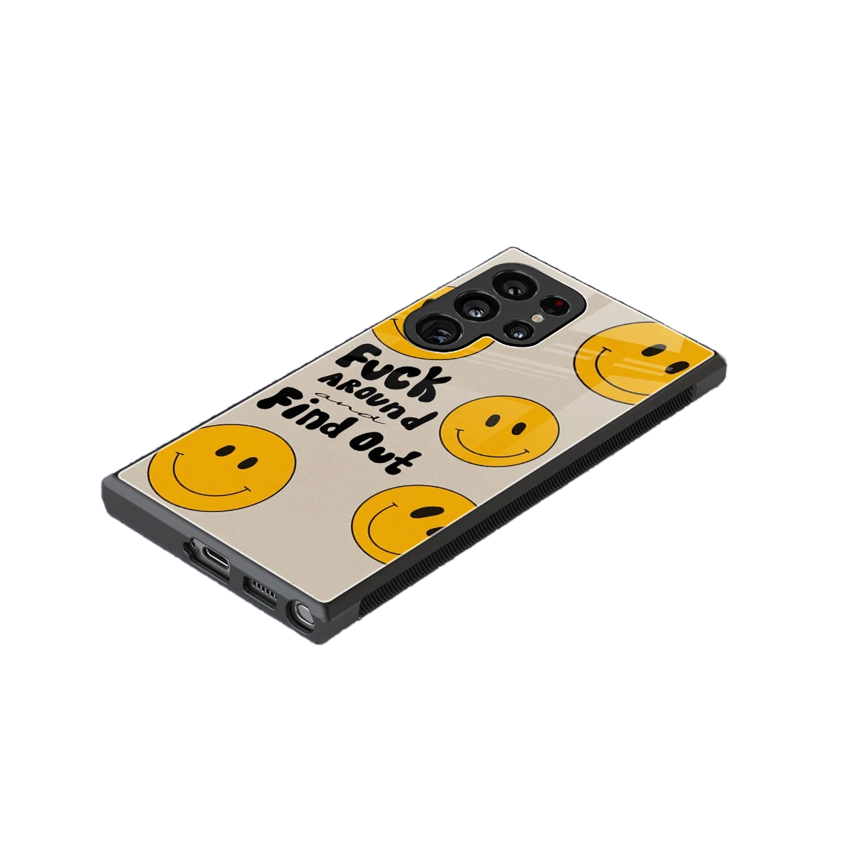 Find Out stylish phone case for samsung galaxy s23 ultra | glossy glass and slim fit