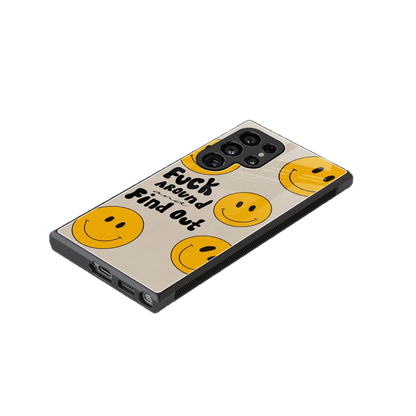 Find Out stylish phone case for samsung galaxy s23 ultra | glossy glass and slim fit