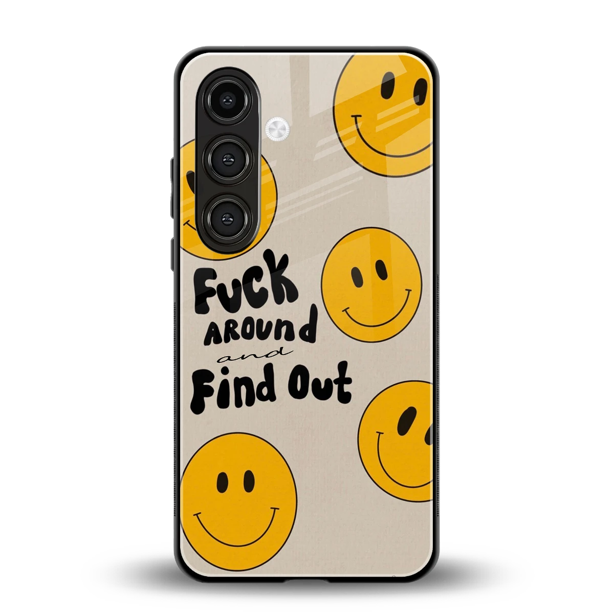 Find Out back phone cover | glass case for samsung galaxy s24 plus