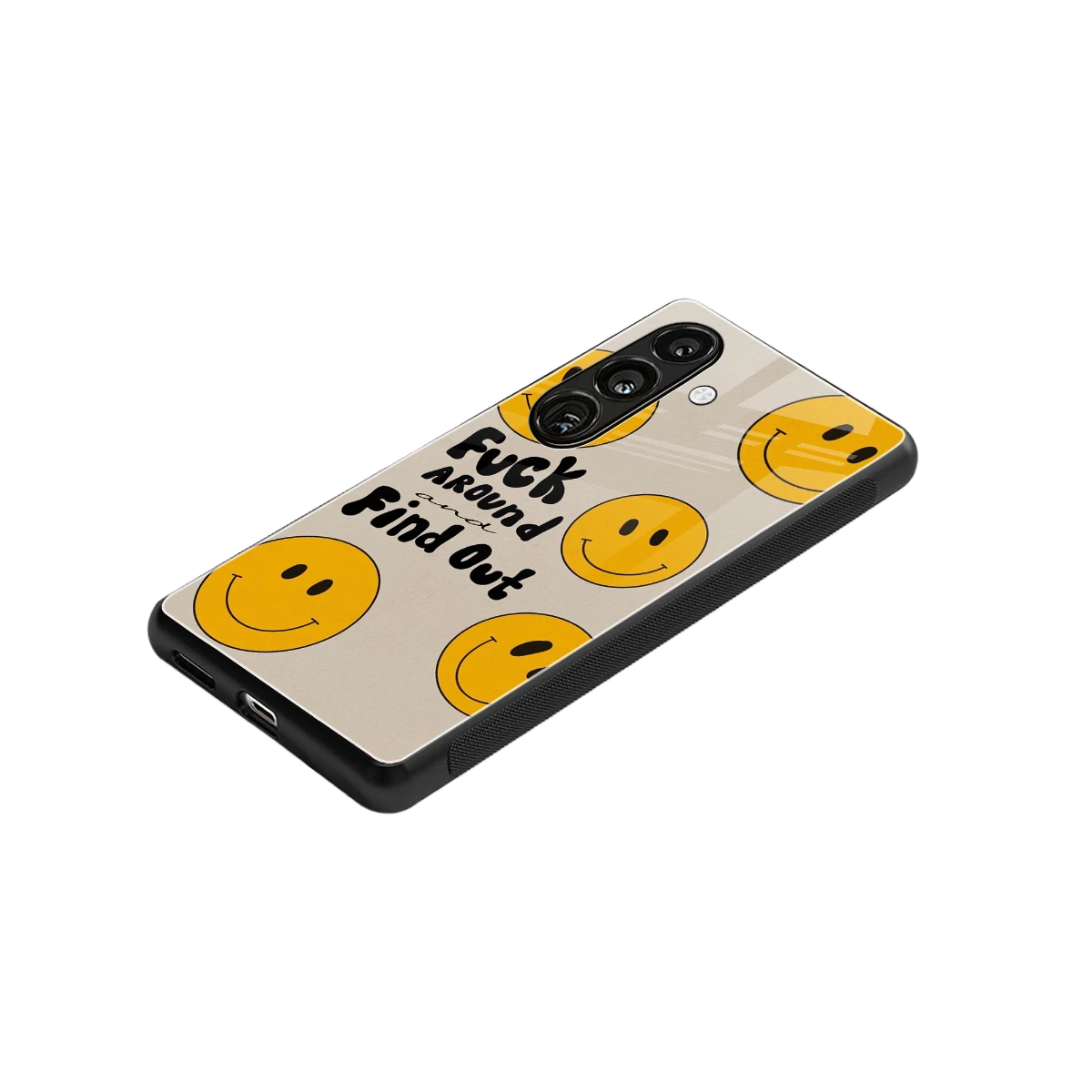 Find Out stylish phone case for samsung galaxy s25 fe | glossy glass and slim fit