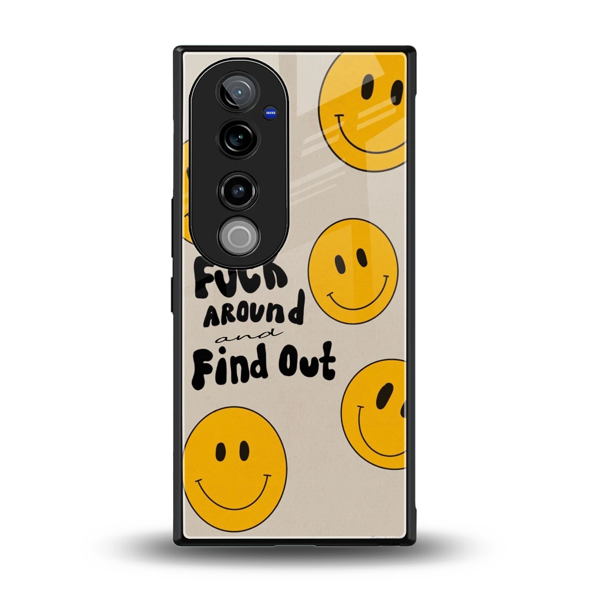 Find Out back phone cover | glass case for vivo v40 pro