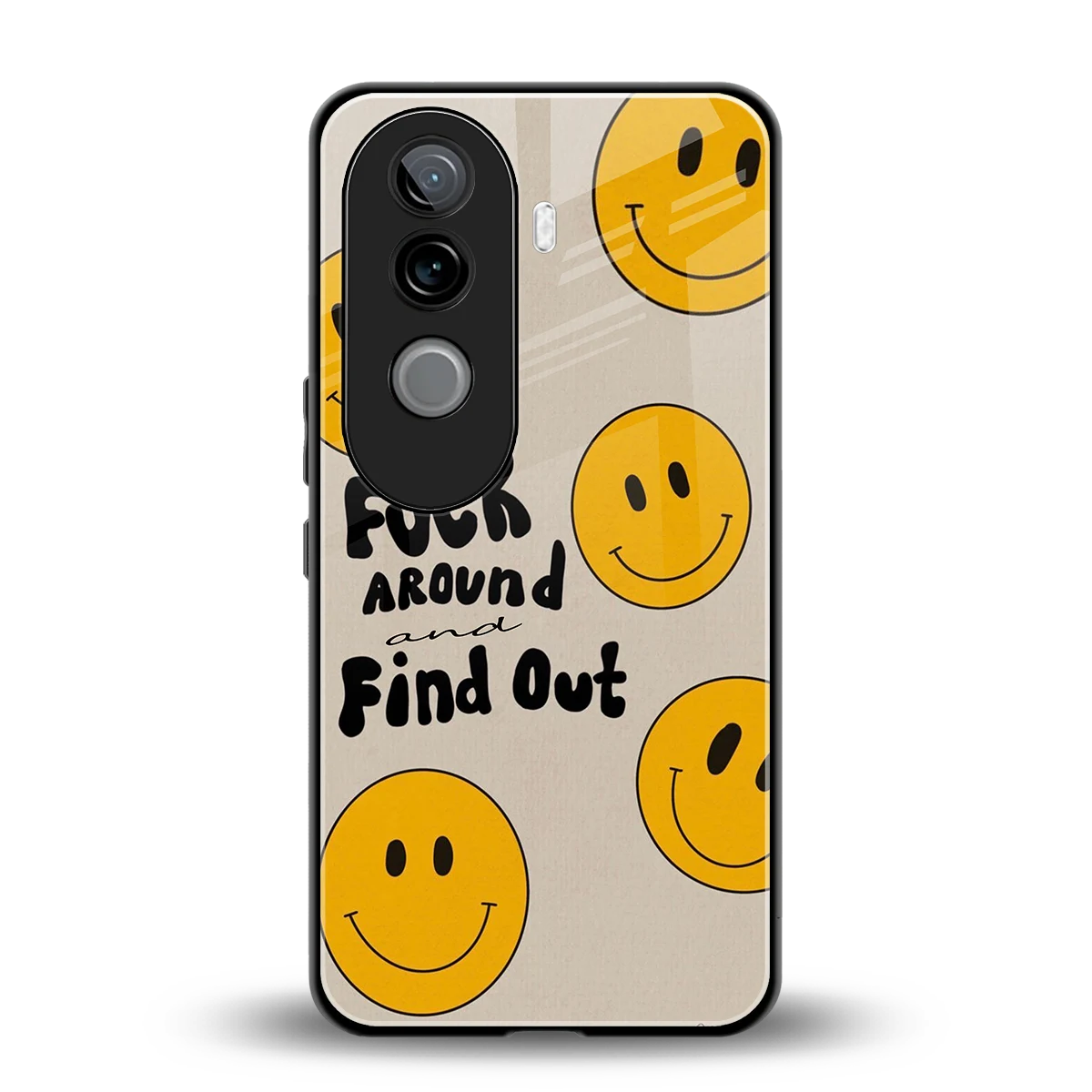 Find Out back phone cover | glass case for vivo v40e
