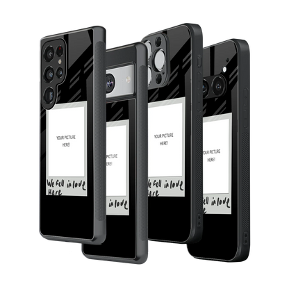 Polaroid Personalised Glass Phone Case