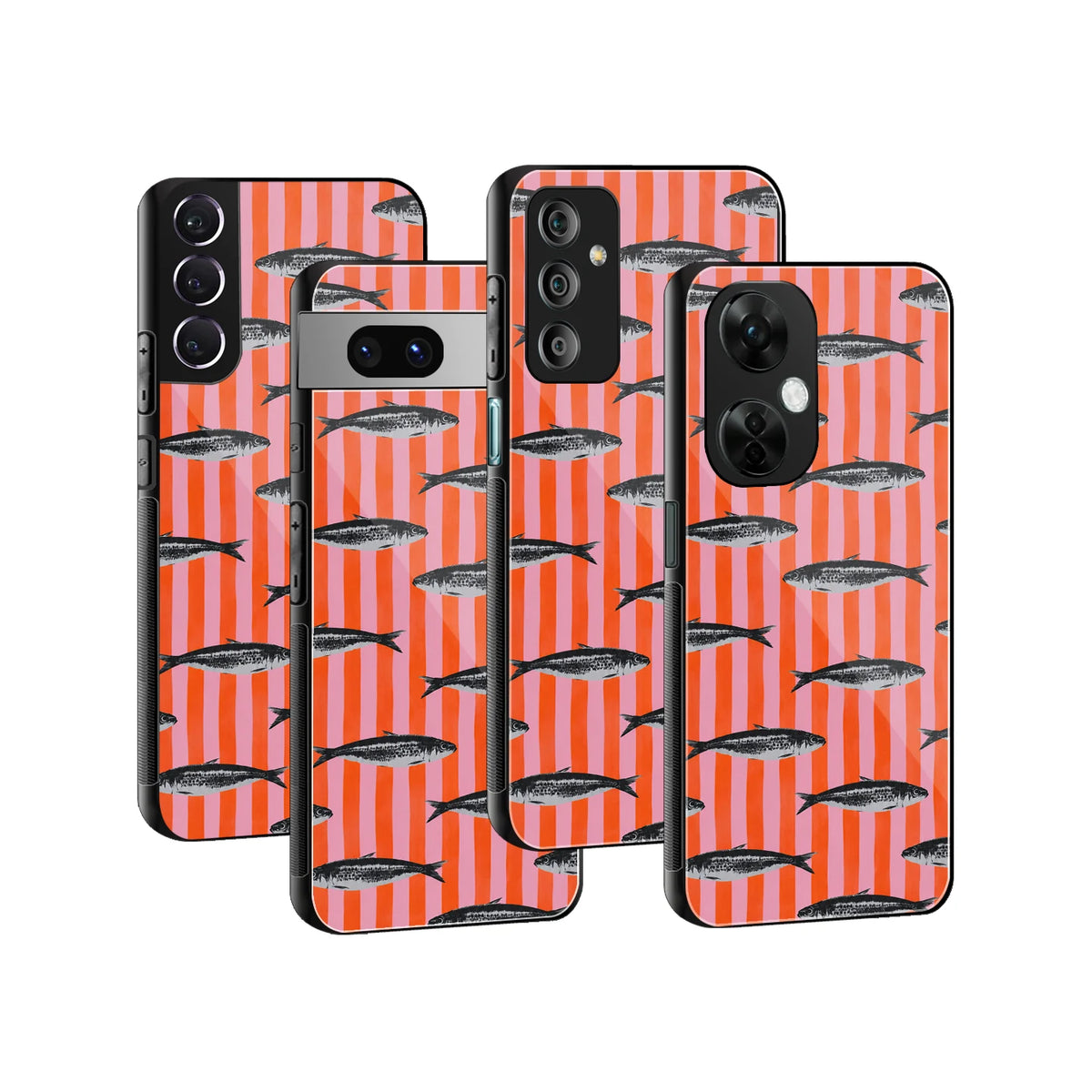 Stylish Glass Back Case for All Smartphones iPhone, Samsung, OnePlus, Pixel, Redmi, Oppo, Vivo, Motorola