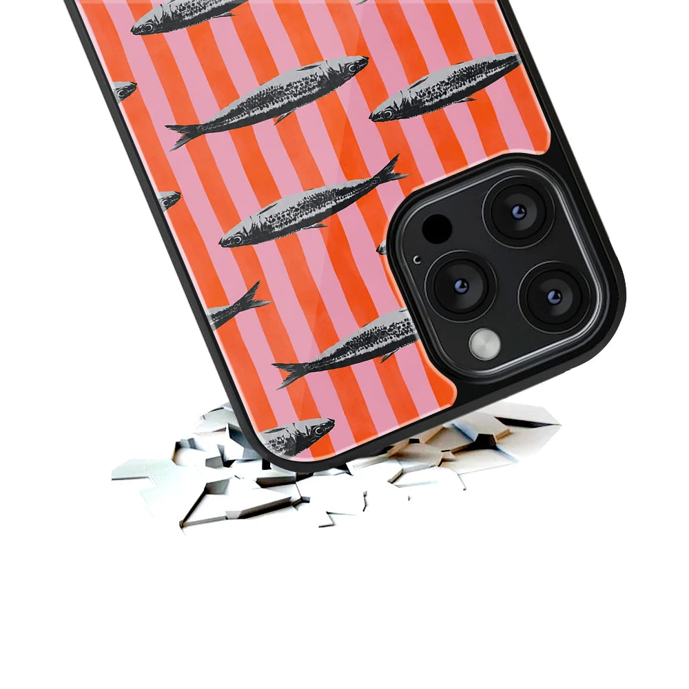 Durable Glass Back Mobile Case for iPhone, Samsung, OnePlus, Google Pixel, Redmi, Vivo, Oppo