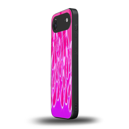 Flames Hot Pink iphone air mobile cover | shockproof glass phone case