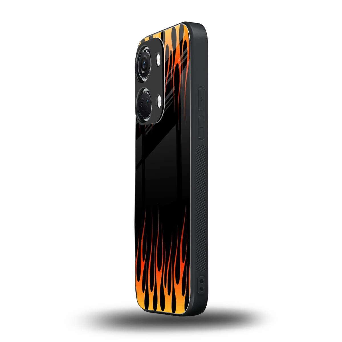 Flames Hot Red oneplus nord 3 mobile cover | shockproof glass phone case