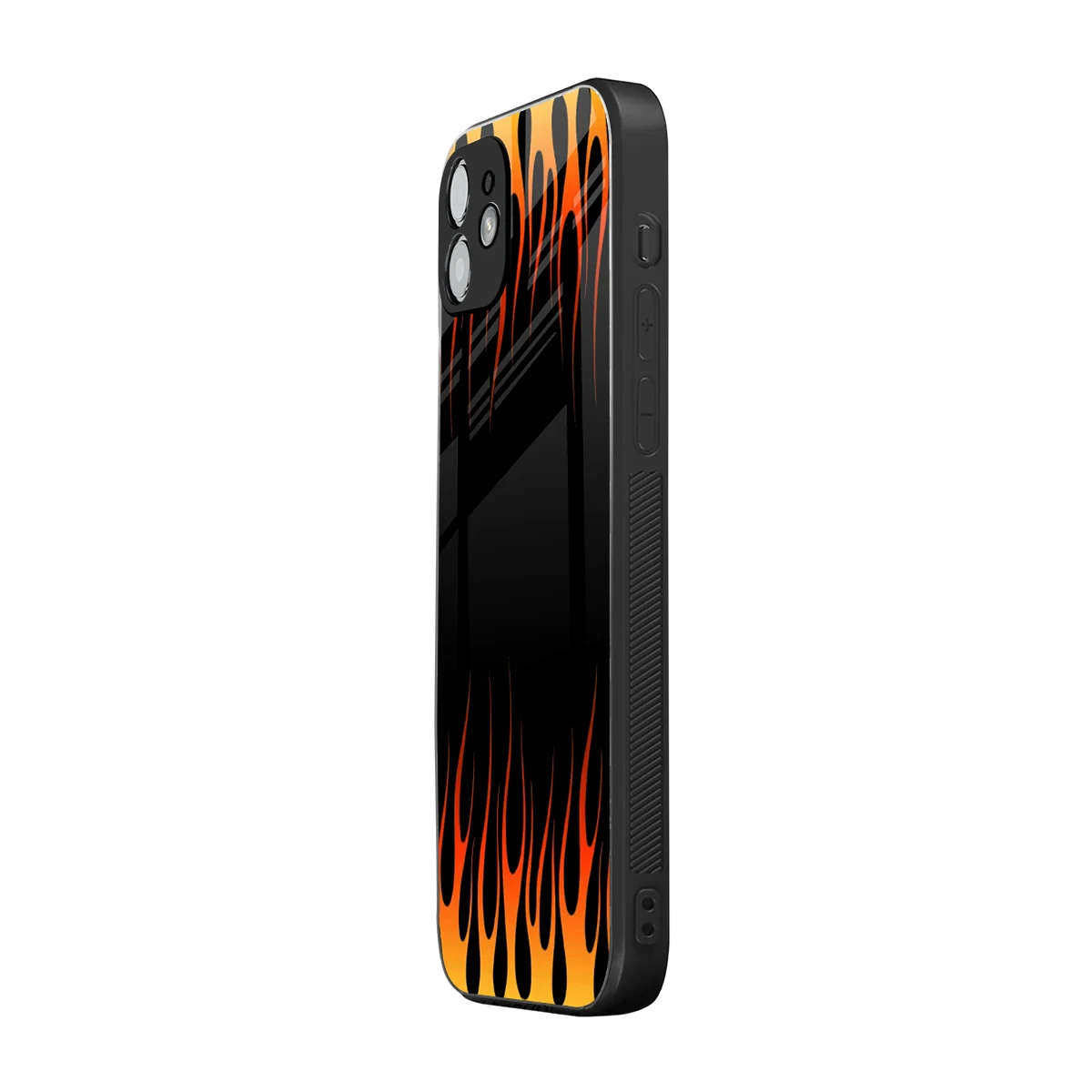 Flames Hot Red iphone 11 mobile cover | shockproof glass phone case