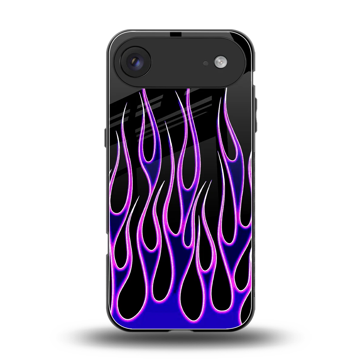 Flames Purple Inferno back phone cover | glass case for iphone air