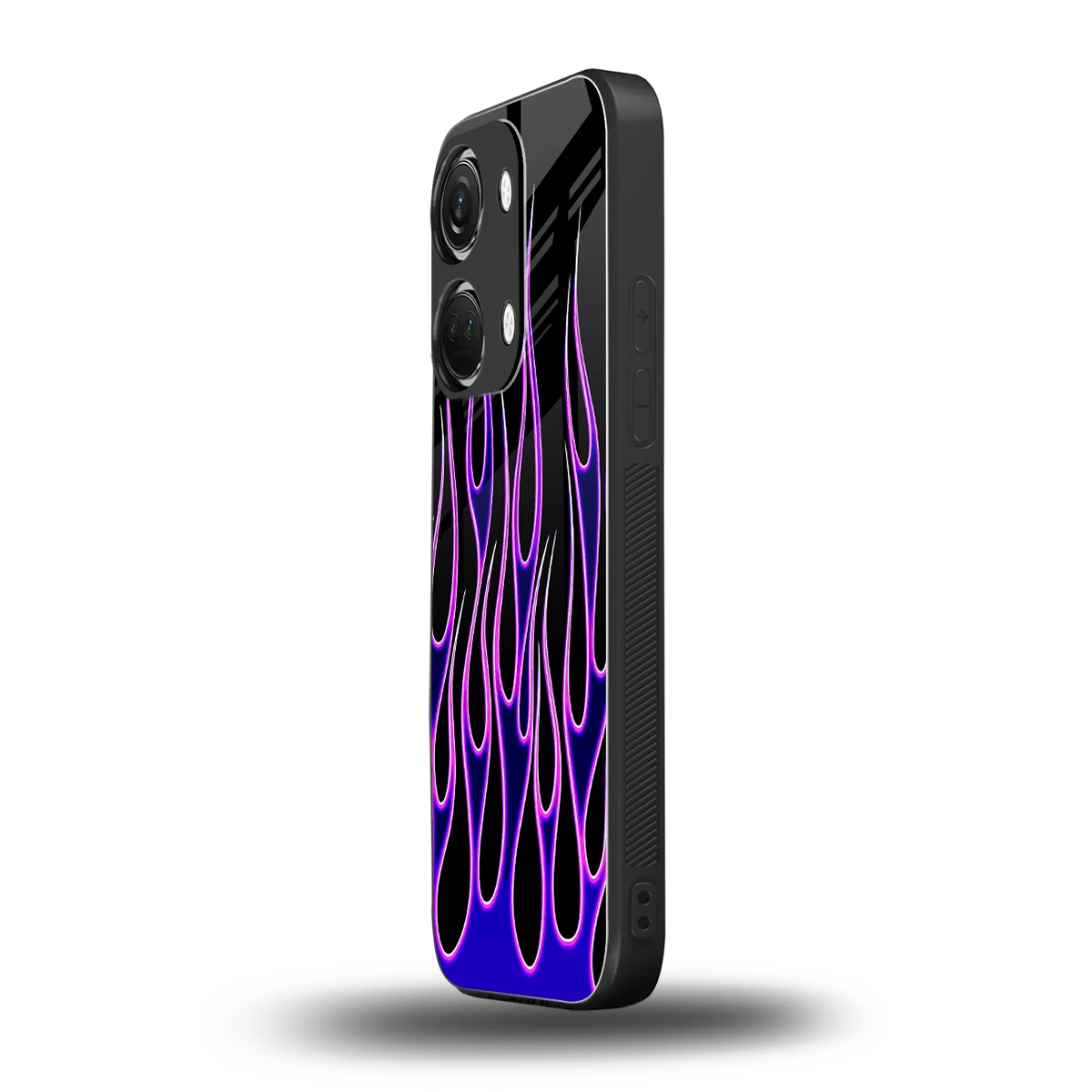 Flames Purple Inferno oneplus nord 3 mobile cover | shockproof glass phone case