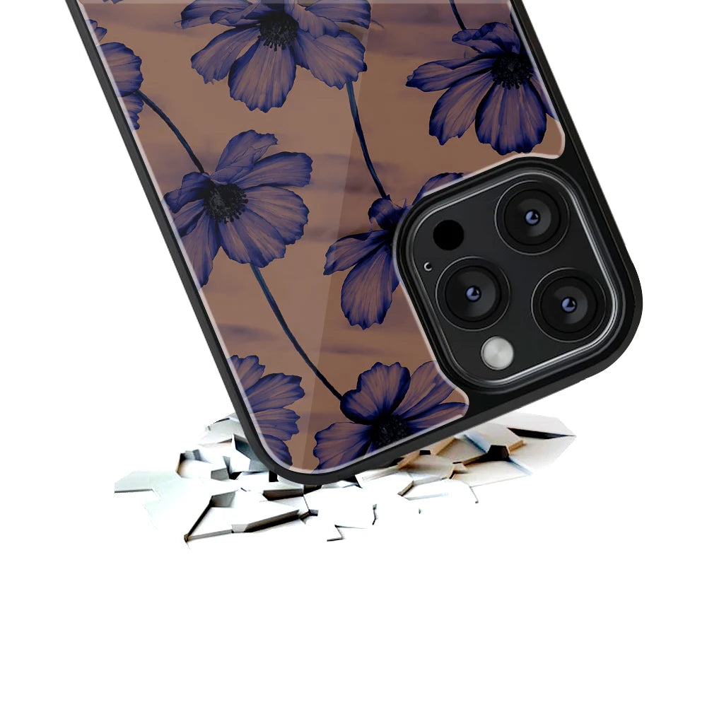Durable Glass Back Mobile Case for iPhone, Samsung, OnePlus, Google Pixel, Redmi, Vivo, Oppo