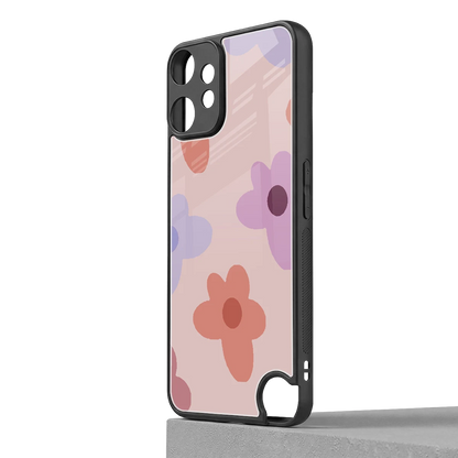 Floral Caramel cmf nothing phone 2 pro mobile cover | shockproof glass phone case