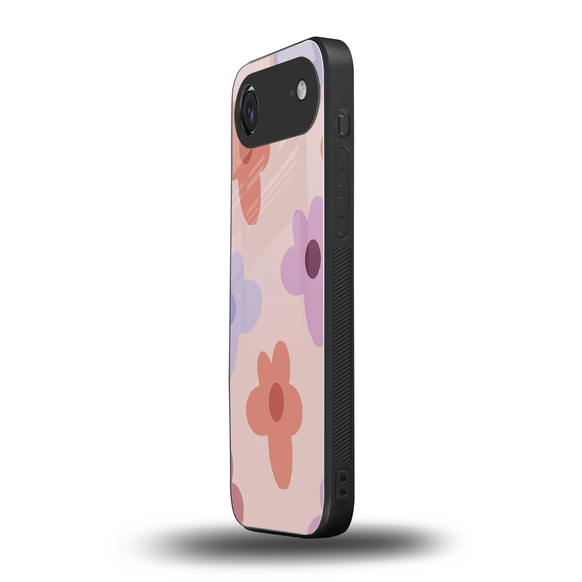 Floral Caramel iphone air mobile cover | shockproof glass phone case