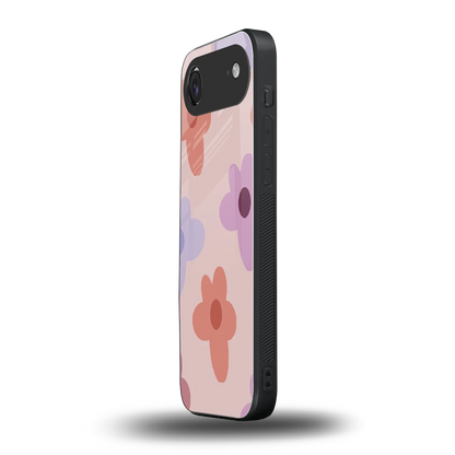 Floral Caramel iphone air mobile cover | shockproof glass phone case
