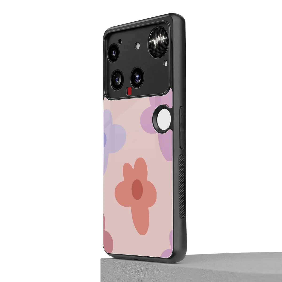 Floral Caramel nothing phone 3 mobile cover | shockproof glass phone case