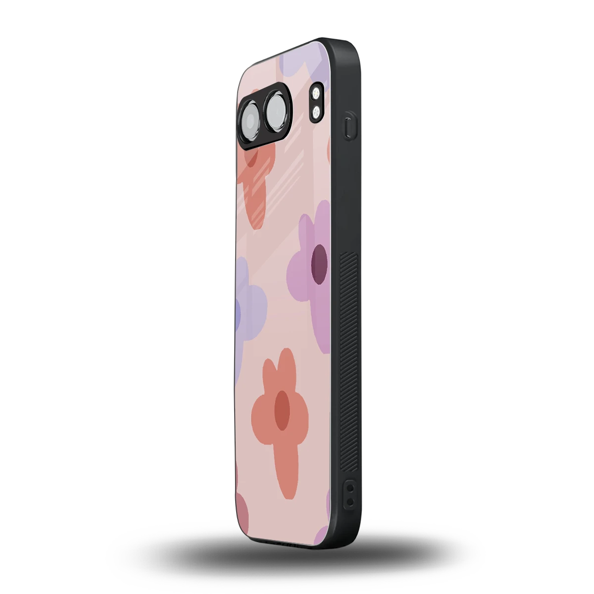 Floral Caramel oneplus nord 4 mobile cover | shockproof glass phone case