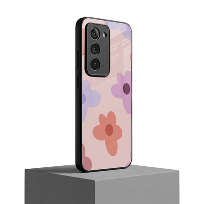 Floral Caramel redmi 15 5g mobile cover | shockproof glass phone case