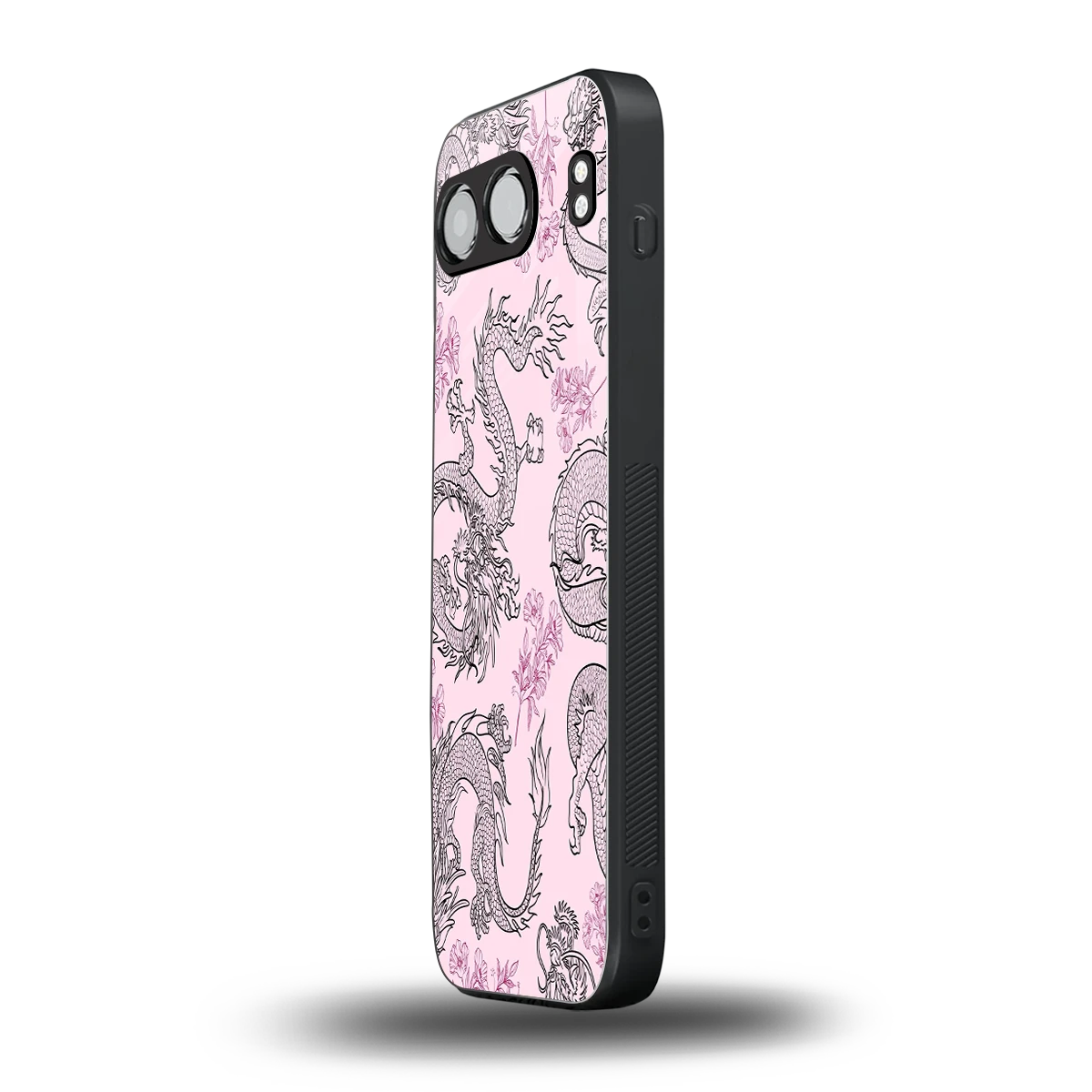 Floral Dragon oneplus nord 4 mobile cover | shockproof glass phone case