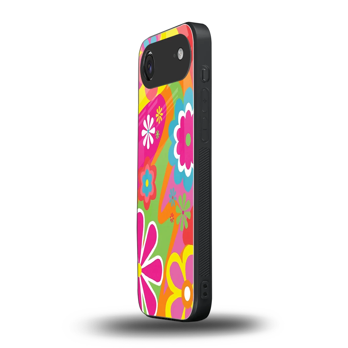 Floral Fusion iphone air mobile cover | shockproof glass phone case