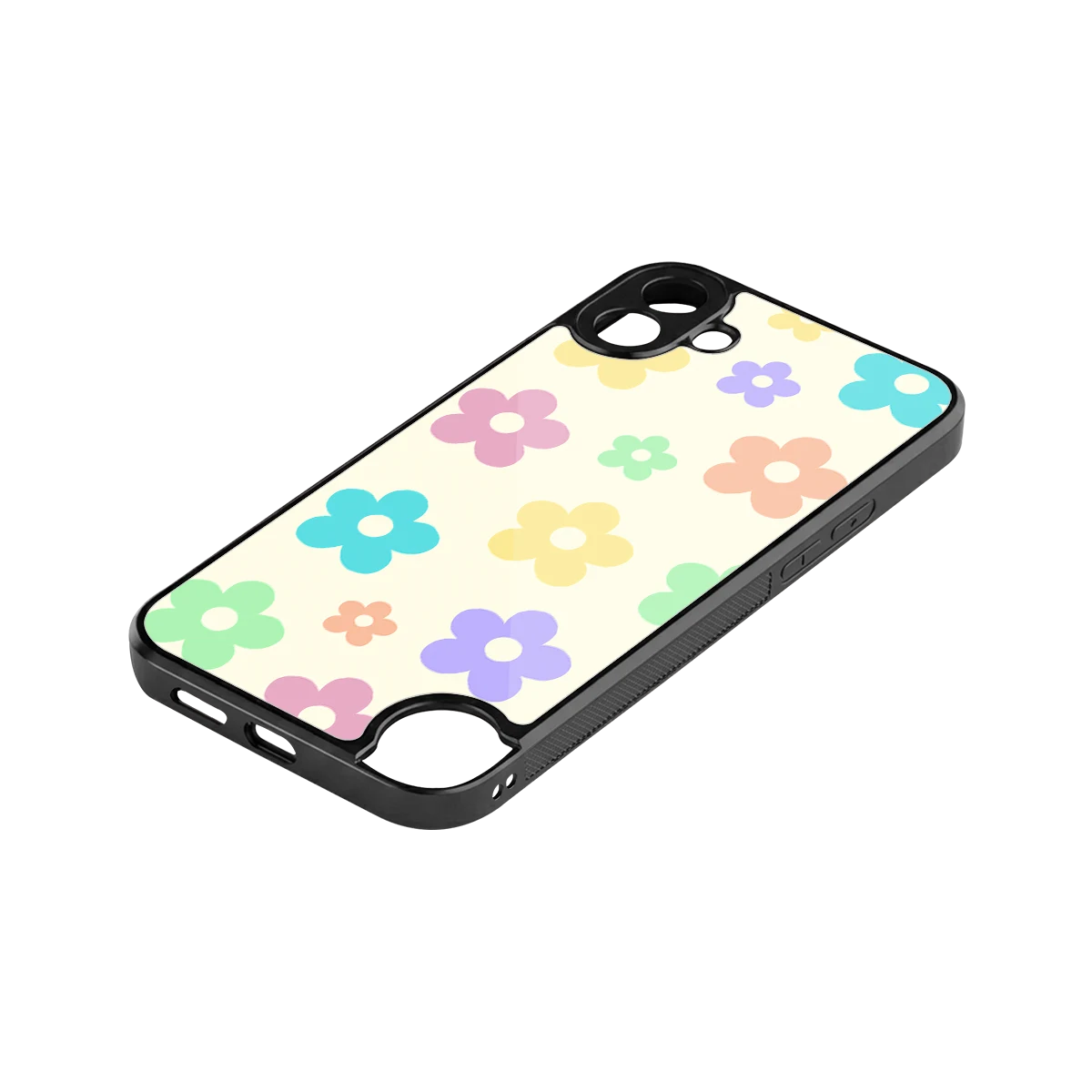 Floral Mosaic stylish phone case for cmf nothing phone 1 | glossy glass and slim fit